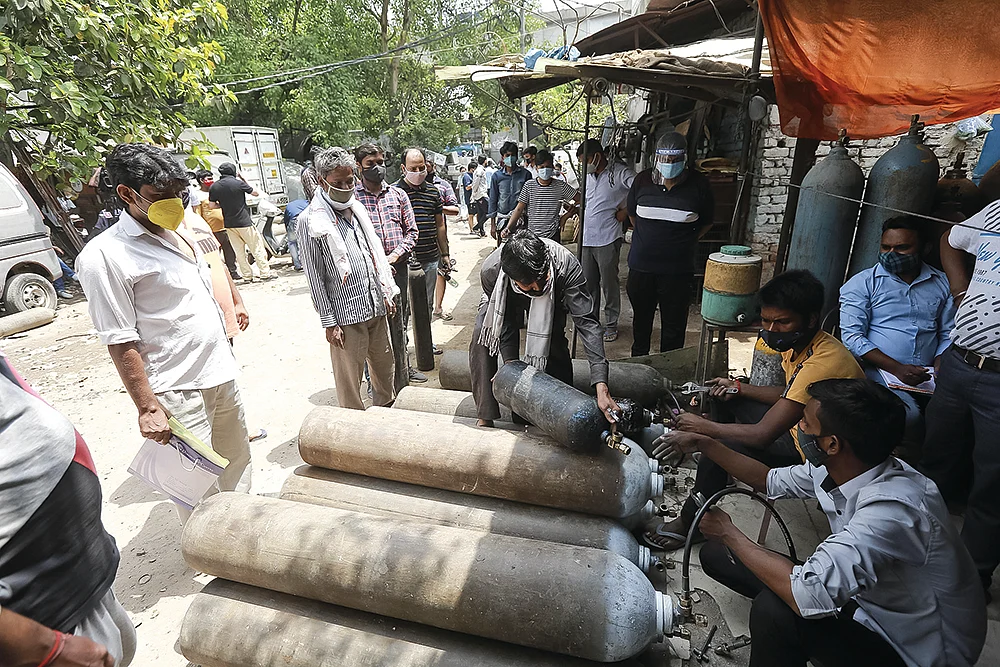 ஆக்சிஜன் வேண்டும்... ஏங்கித் தவிக்கும் இந்திய நுரையீரல்!