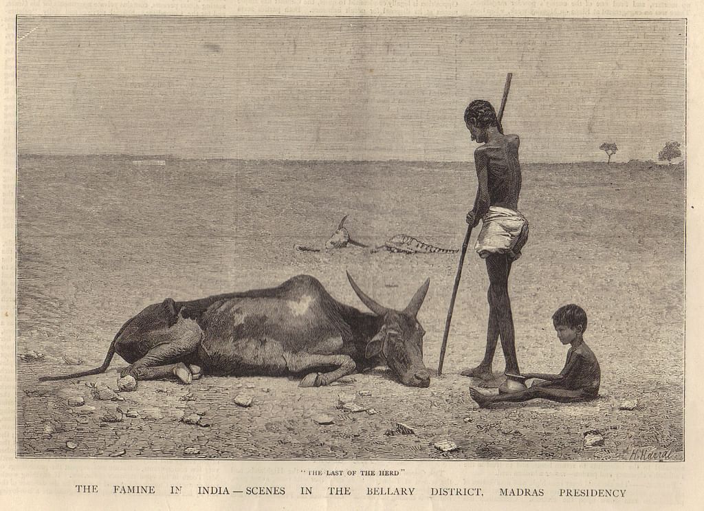 தாது வருட பஞ்சத்தின் ஒரு காட்சி