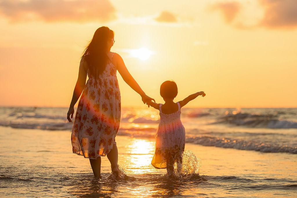 Mom and Daughter