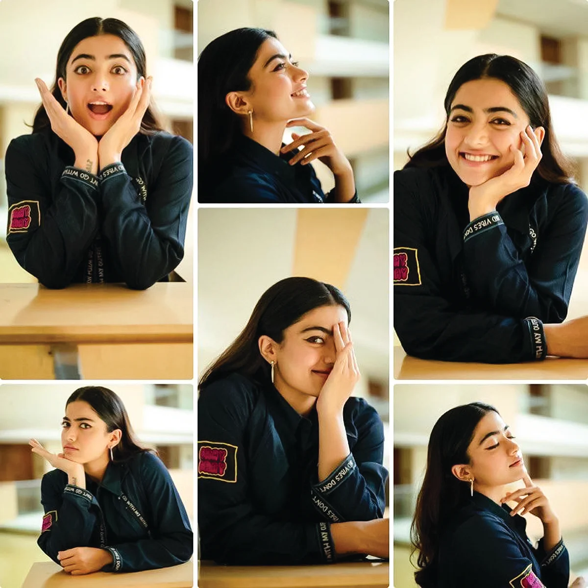 Rashmika: குட்டிக்குறும்பும் கள்ளச்சிரிப்பும்!
