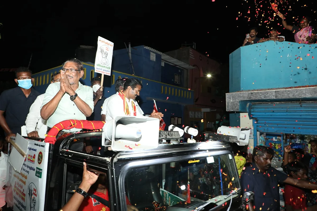 பாரதிராஜா - சீமான் பிரசாரம்
