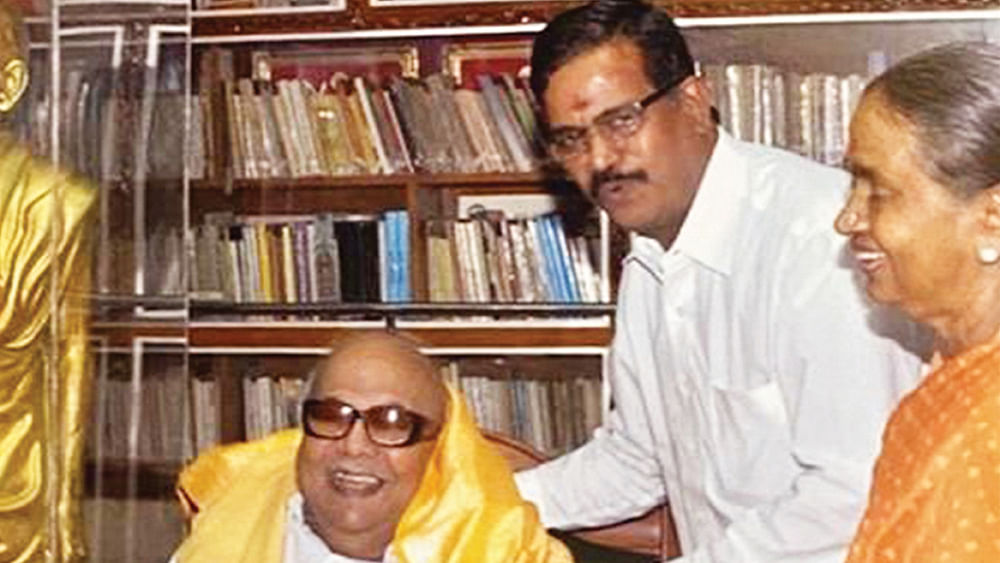 கருணாநிதி, தாணு