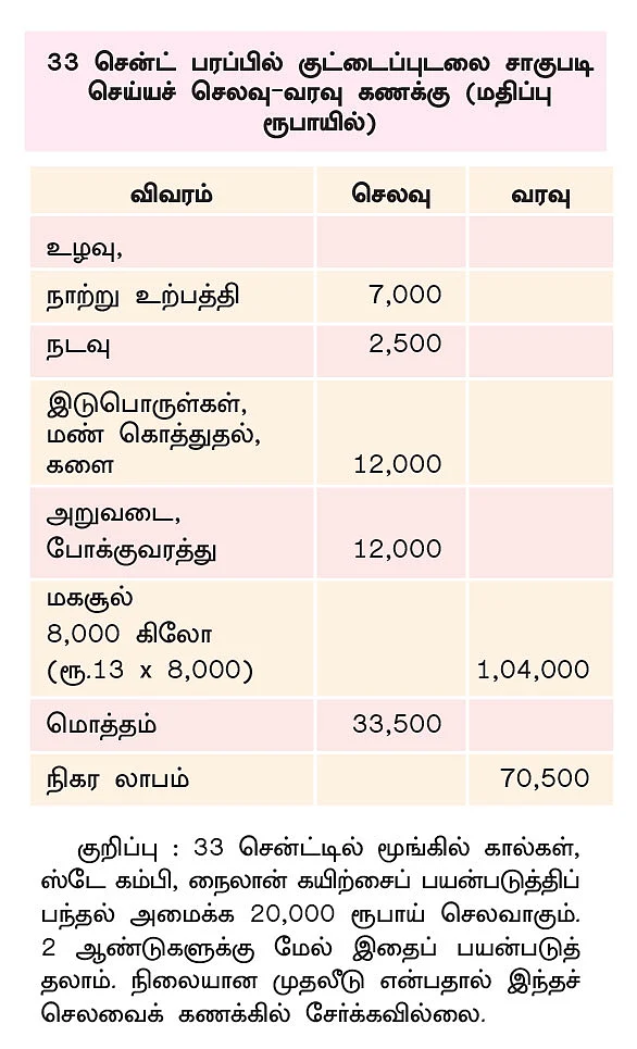 செலவு, வரவு கணக்கு