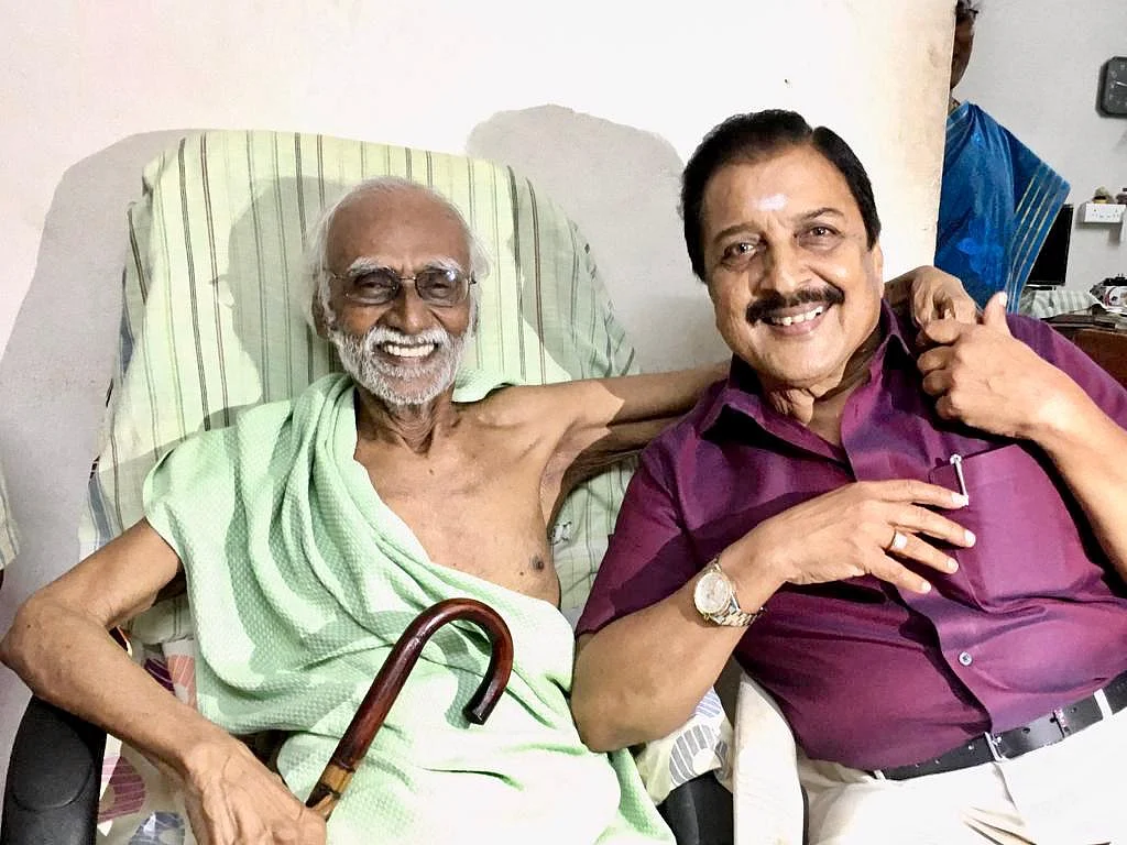 ''ஞானத்தகப்பனை இழந்து விட்டேன்''- எழுத்தாளார் கி.ரா மறைவுக்கு நடிகர் சிவக்குமார் அஞ்சலி!