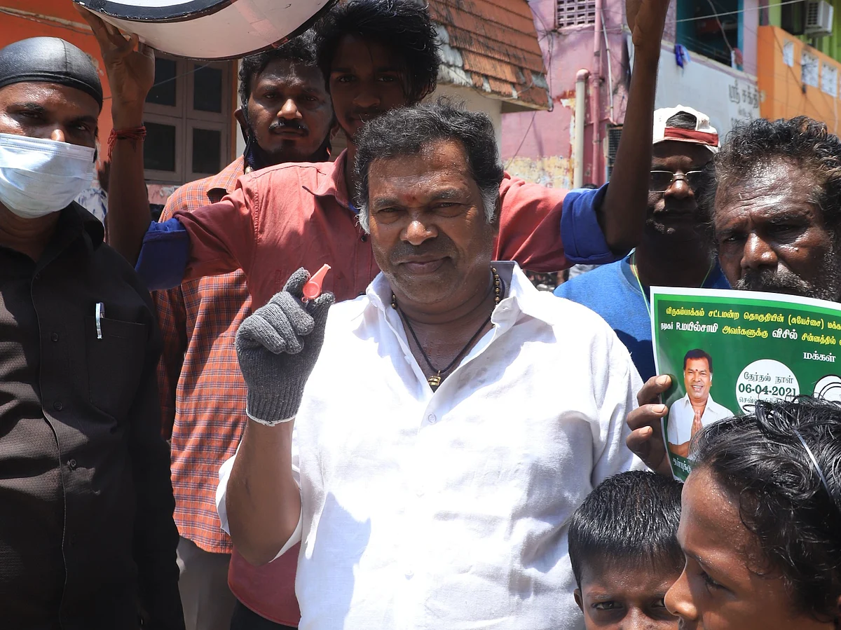`எனக்கு கிடைச்ச ஒவ்வொரு வாக்கும் ஆச்சர்யம்தான்... ஏன்னா?' - தோல்வி குறித்து மயில்சாமி