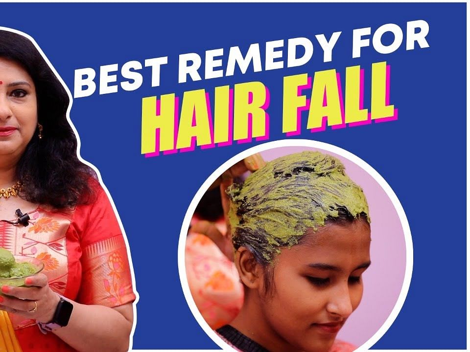 Stop HAIRFALL During This Lockdown | 100% Natural Hair Pack & Oil | Home Remedy | Vasundhara Tips