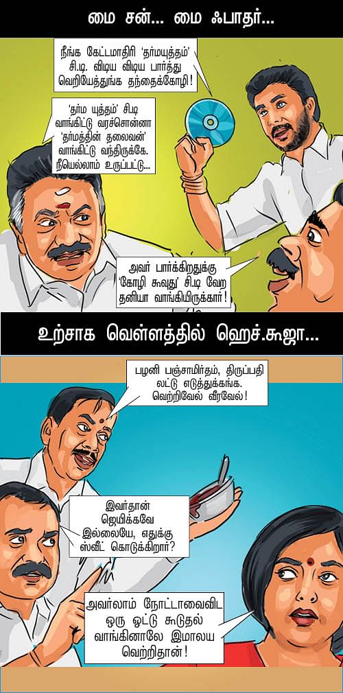 பொட்டிய திறந்தா பகீர்!