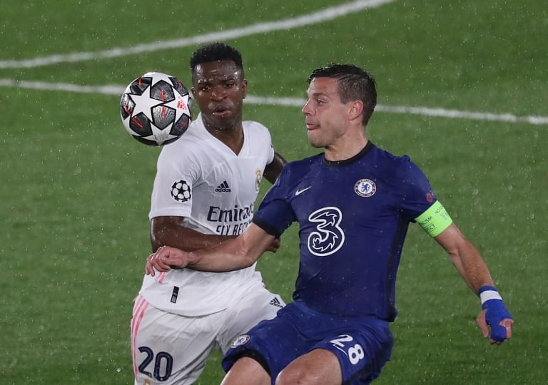 Vinicius couldn't cope up with the Chelsea skipper