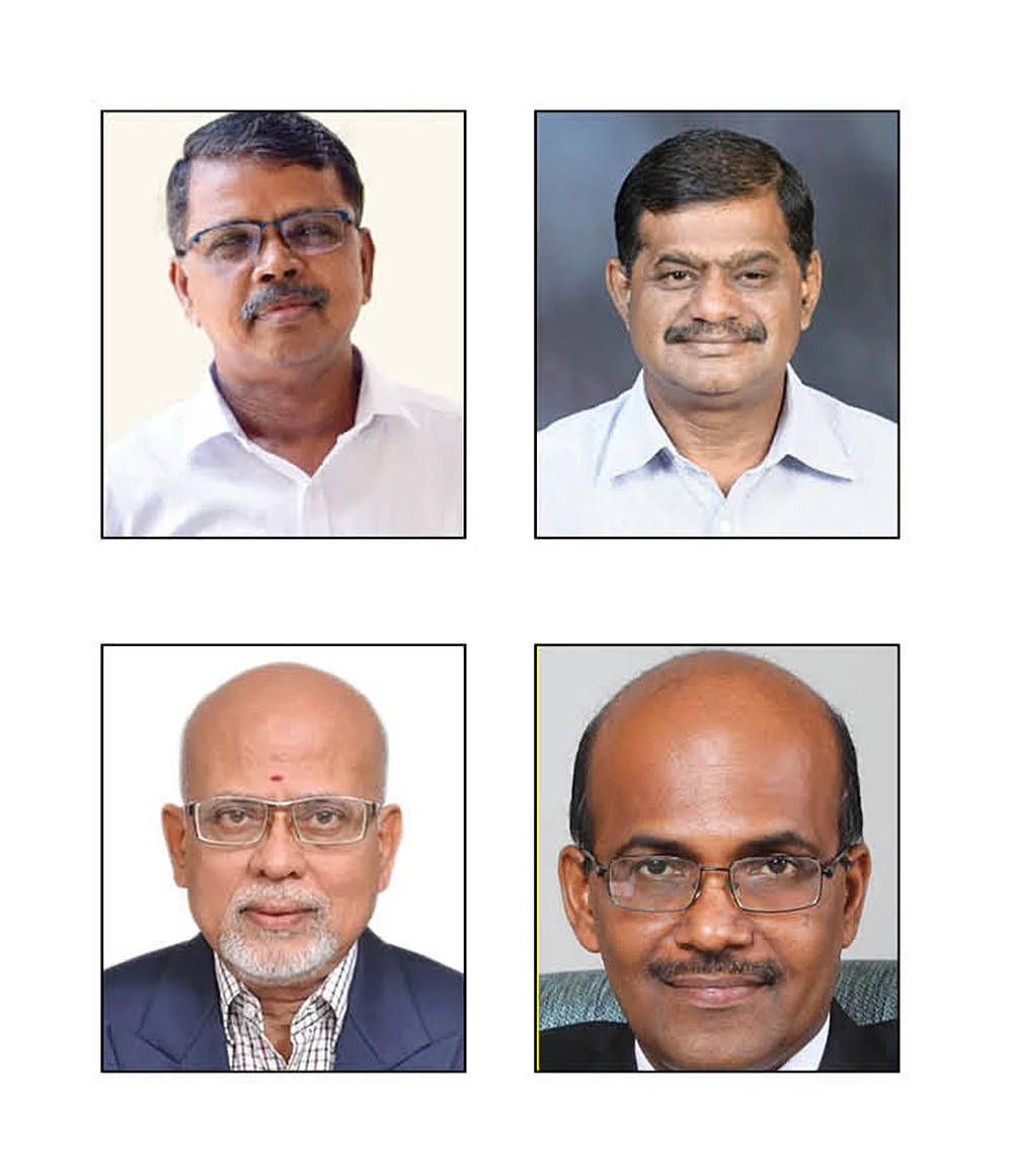 ஜோதி சிவஞானம், ராமமூர்த்தி, மோகன், சேதுராமன் சாத்தப்பன்