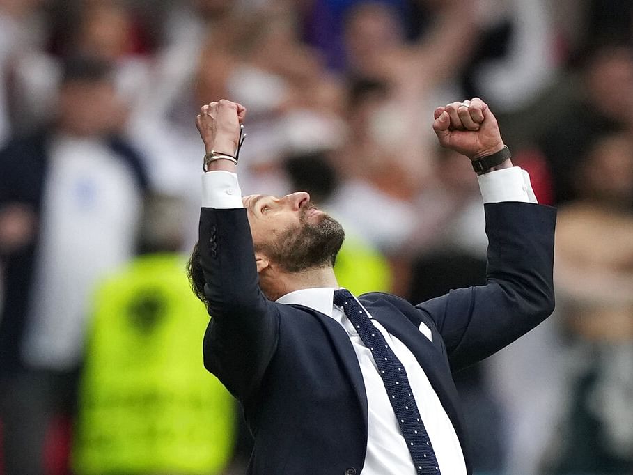 EURO 2020: ஜெர்மனியை வெளியேற்றிய இங்கிலாந்து... 25 ஆண்டுகாலப் பகையைத் தீர்த்த  செளத்கேட்!