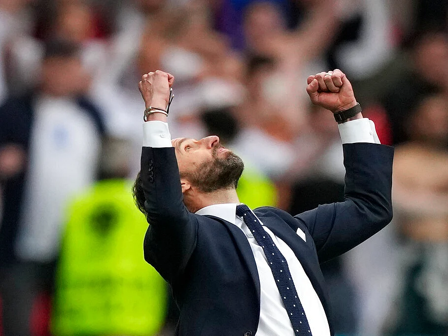 EURO 2020: ஜெர்மனியை வெளியேற்றிய இங்கிலாந்து... 25 ஆண்டுகாலப் பகையைத் தீர்த்த செளத்கேட்!