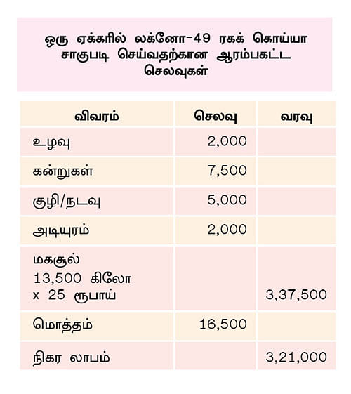 செலவு வரவு கணக்கு