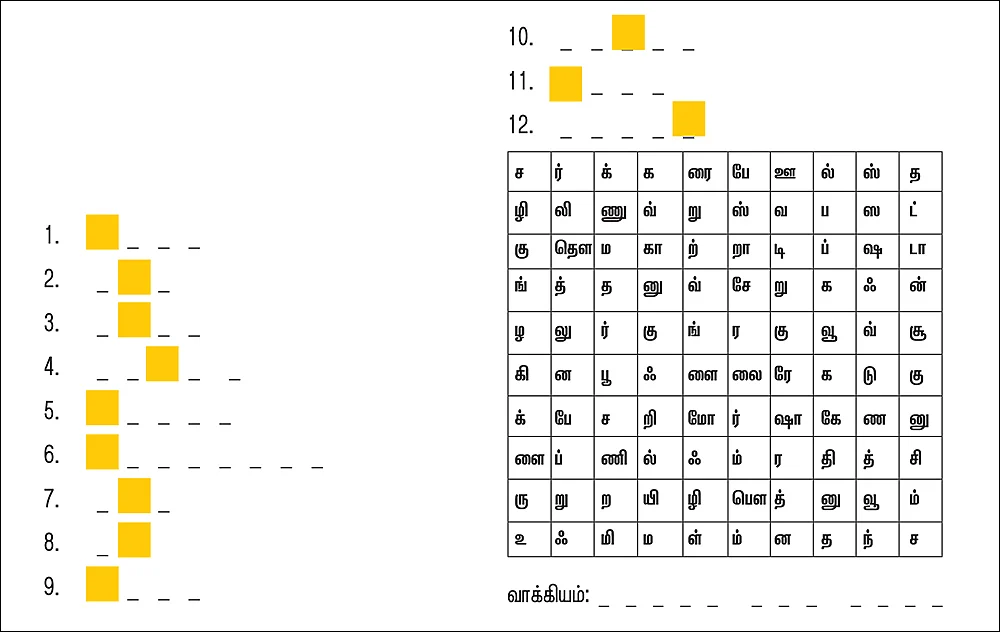 அவள் விகடன்: புதிர்ப் போட்டி கொண்டாட்டம் - 14 - பரிசு ரூ.5,000