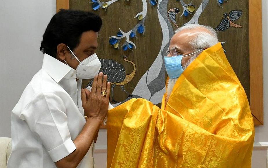பிரதமர் நரேந்திர மோடியுடன் தமிழக முதல்வர் மு.க.ஸ்டாலின் சந்திப்பு நிறைவடைந்தது. #NowAtVikatan