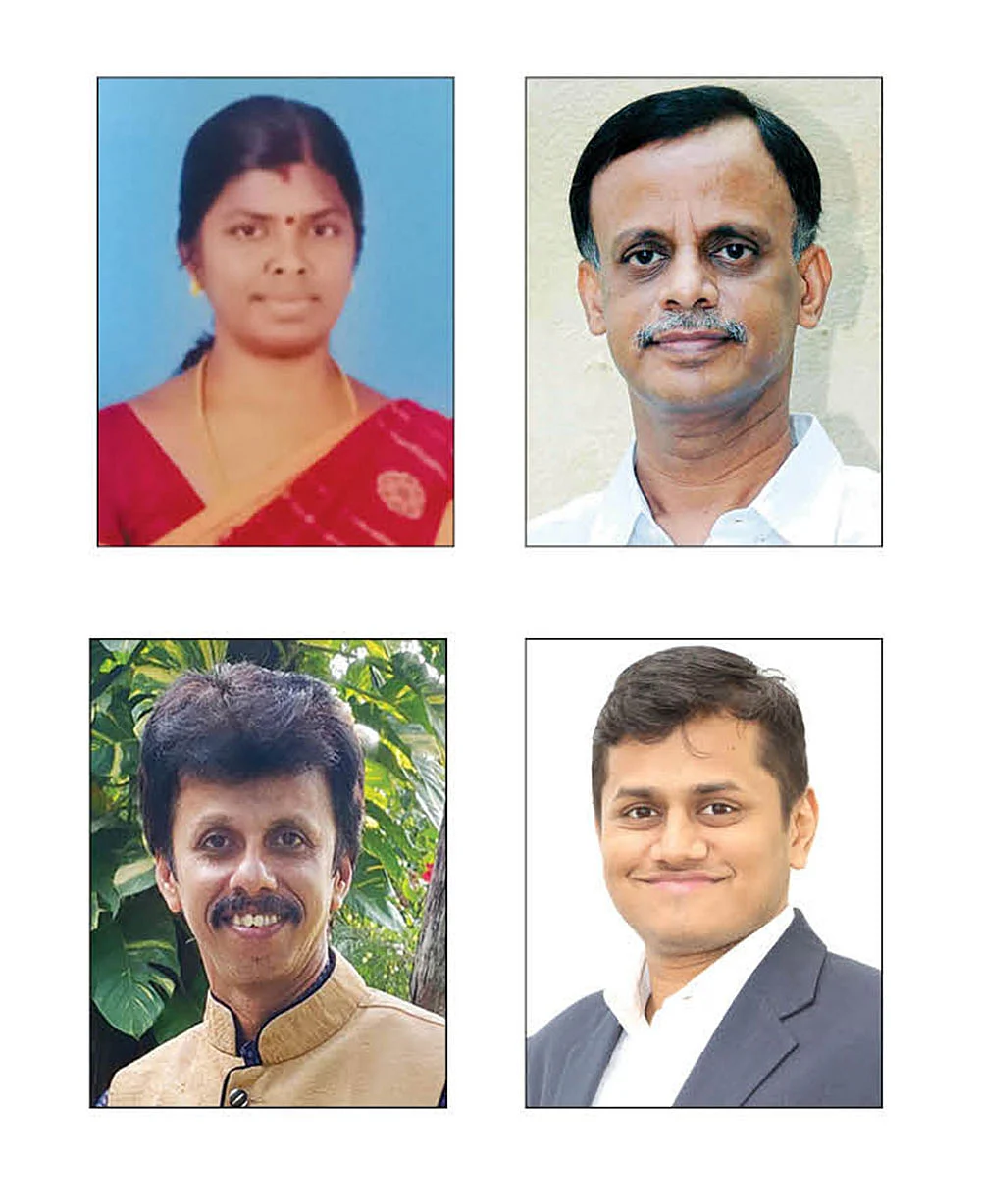 பவானி ராஜதுரை, எம்.கண்ணன், க.முரளிதரன், ஜி.கே.சீனிவாஸ்