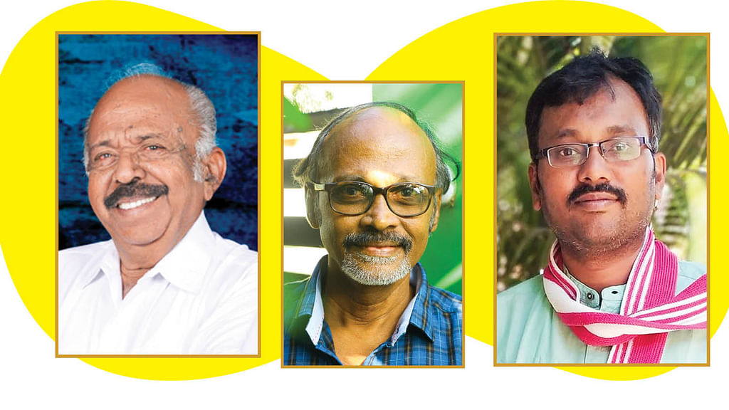 மா.கமலவேலன், உதயசங்கர், விழியன்