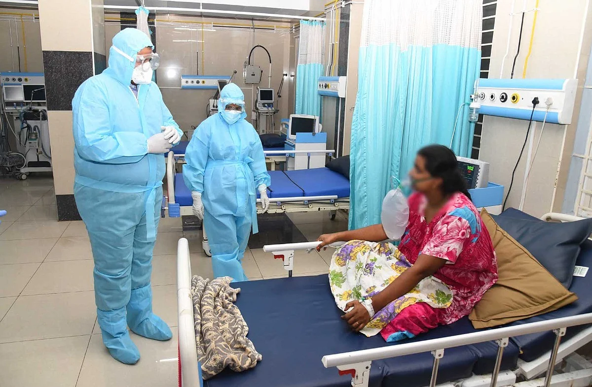 கொரோனா வார்டில் பிரபுசங்கர்