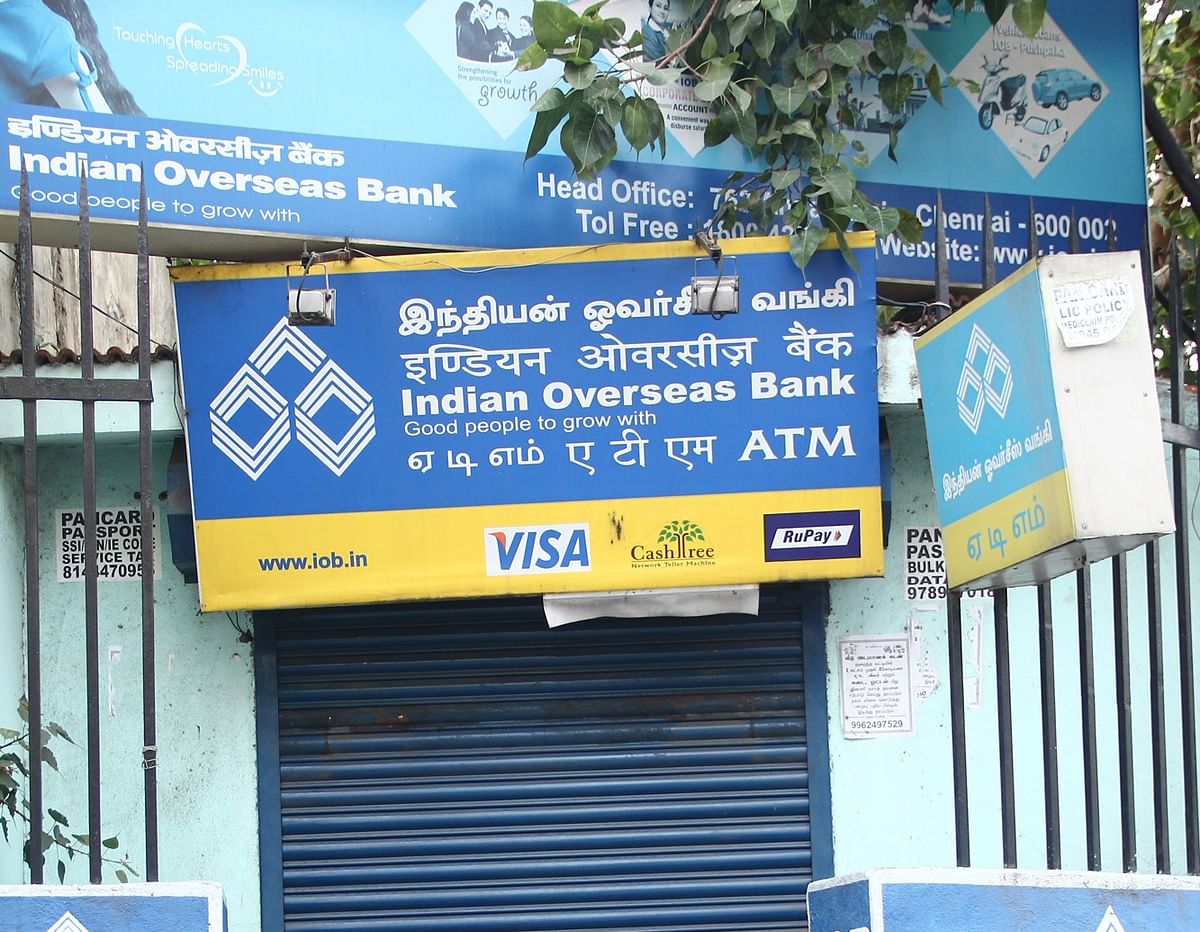 Indian Overseas bank ATM