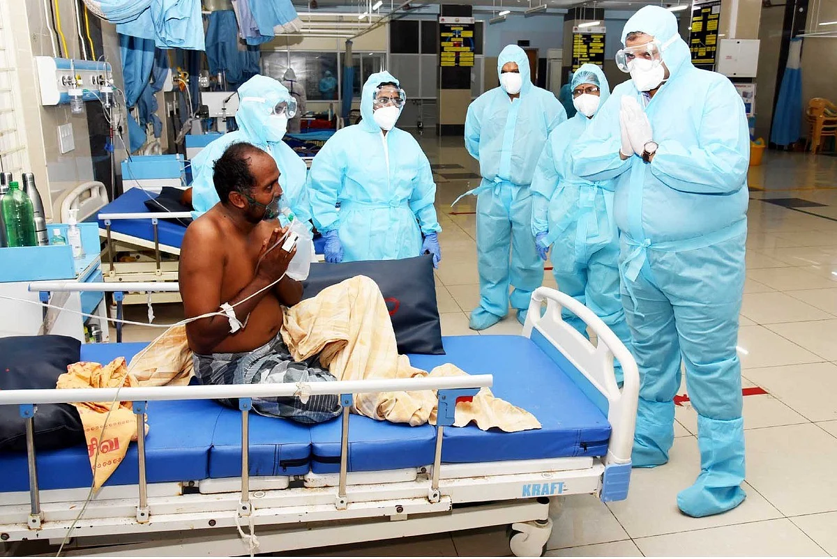 கொரோனா வார்டில் பிரபுசங்கர்