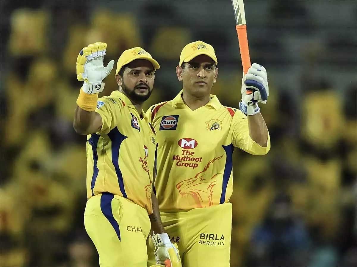 Suresh Raina & MS Dhoni