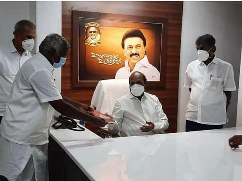 "எம்.எல்.ஏ மாரிமுத்துவை அமைச்சர்கள் உட்காரச் சொல்லியிருக்கலாம்"-இந்திய கம்யூனிஸ்ட் பிரமுகர் வருத்தம்