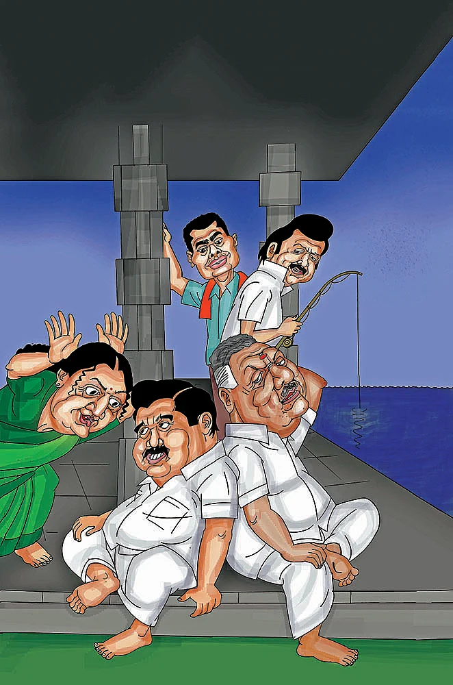பா.ஜ.க ஸ்கெட்ச்... தி.மு.க ரெய்டு... சசிகலா டார்ச்சர்... திண்டாடும் அ.தி.மு.க!