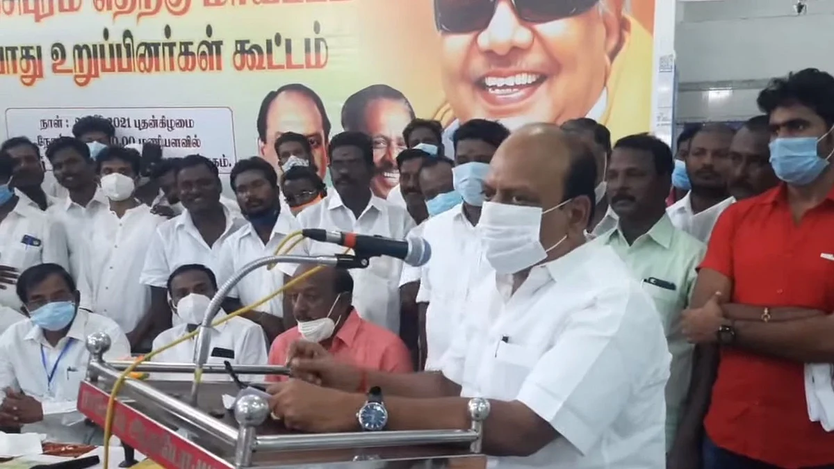அமைச்சர் தா.மோ.அன்பரசன்