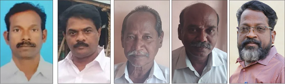 முருகேசன், ராஜா, ஜெயபால், செல்லப்பா, ராமதாஸ்