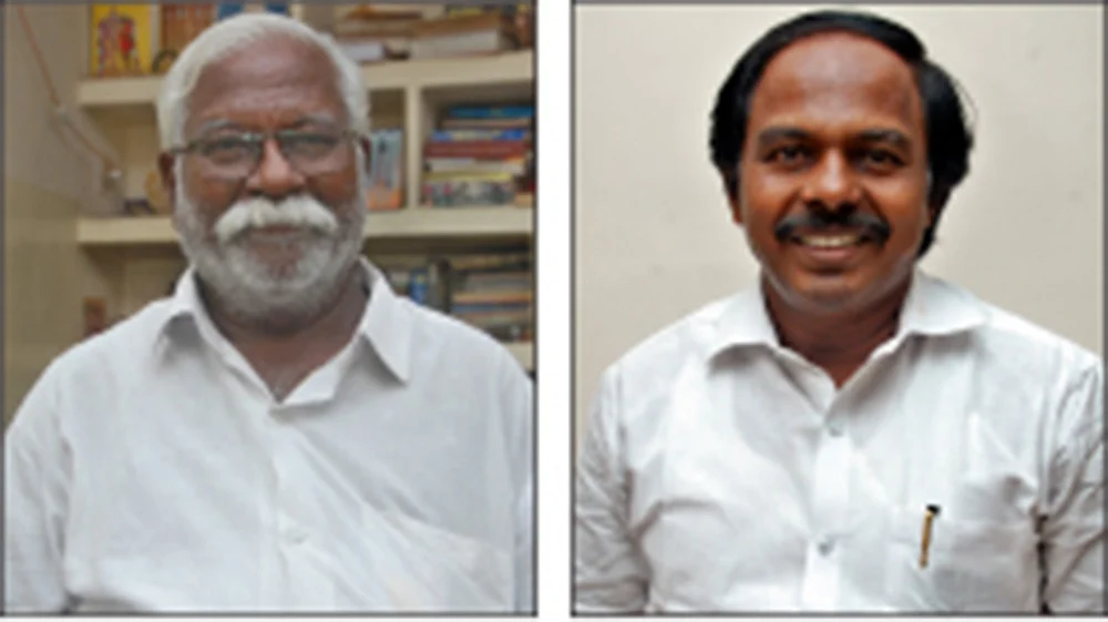 எம்.ஆர்.காந்தி, மனோ தங்கராஜ்