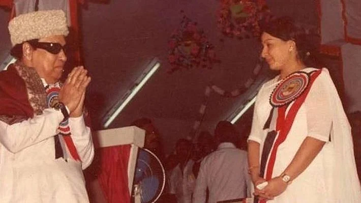 எம்.ஜி.ஆர் - ஜெயலலிதா