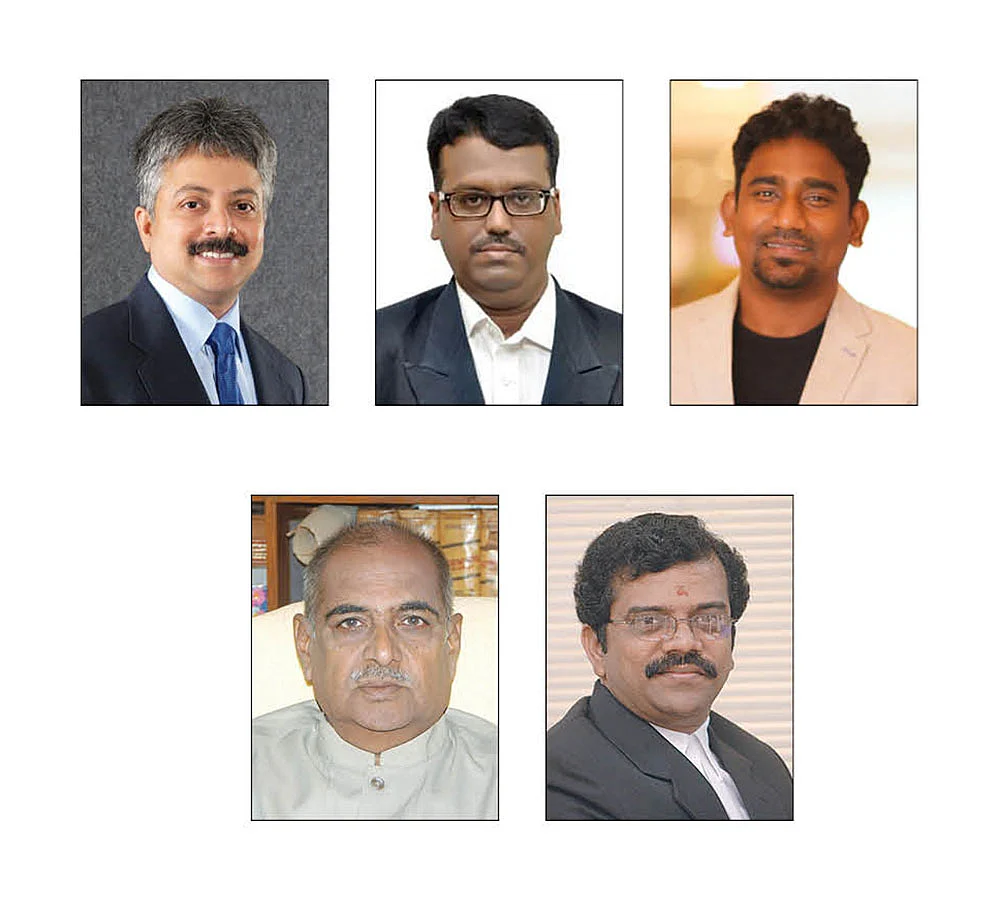 ஶ்ரீகாந்த் மீனாட்சி, வி.தியாகராஜன், ஆர்.ரவி, டி.ஜீவா, கே.அழகுராமன்