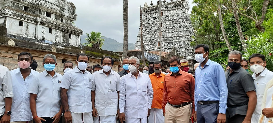 அமைச்சர் சேகர் பாபு