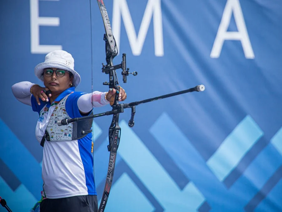 Tokyo Olympics : வில்வித்தை ரேங்கிங் சுற்று: தீபிகா குமாரி - 9; பிரவீன் ஜாதவ் - 31