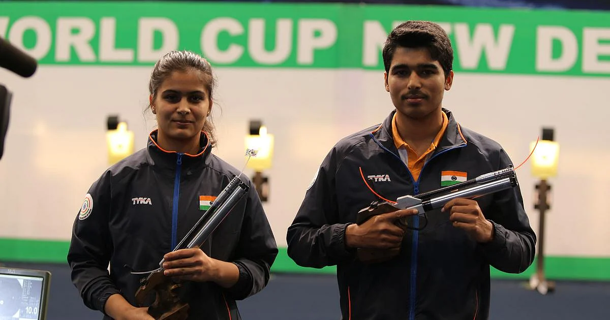Manu Bhaker & Saurabh Chaudhary