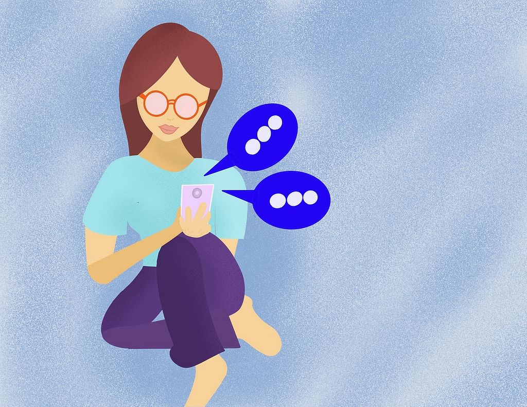 Girl Chatting