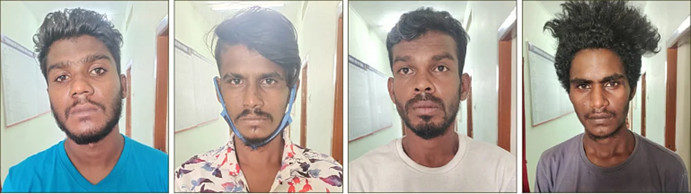 கைது செய்யப்பட்டவர்கள்