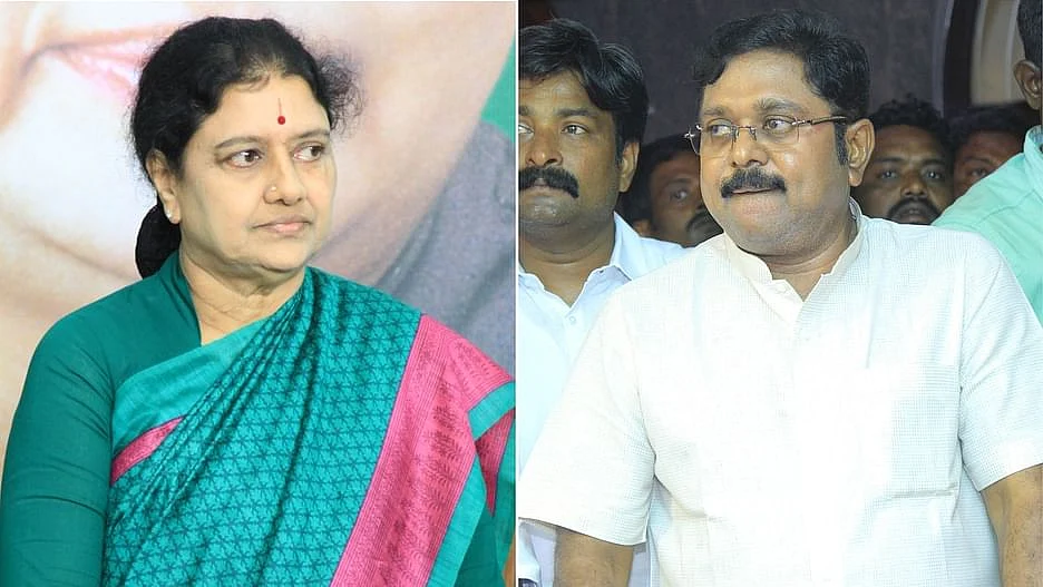 சசிகலா - டி.டி.வி.தினகரன்