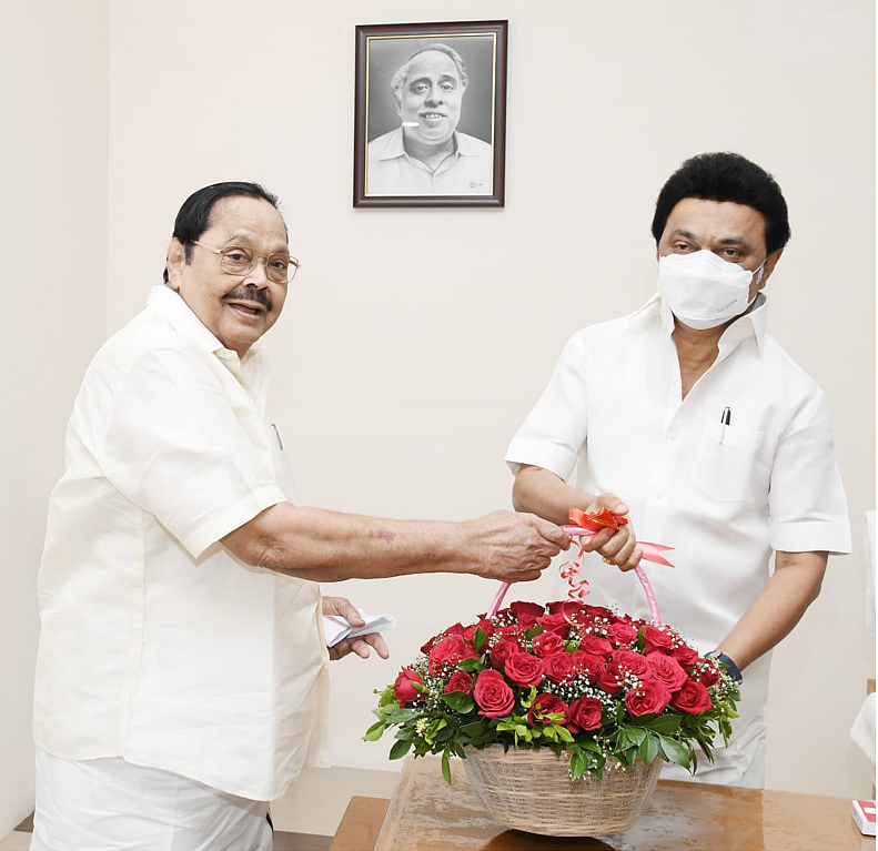 முதலவர் மு.க. ஸ்டாலின், அமைச்சர் துரைமுருகன்