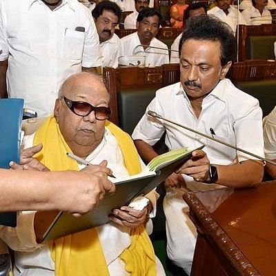 கருணாநிதி - ஸ்டாலின்