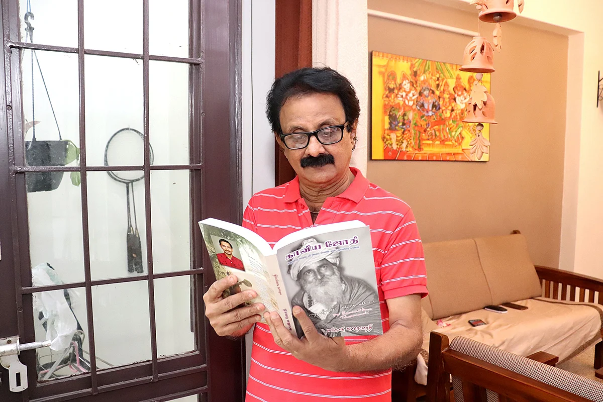 ‘ரஜினி சார் கேட்ட
ஸ்ரீராகவேந்திரர் ஓவியம்!’