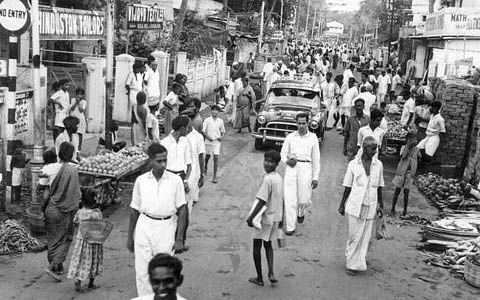 தியாகராய நகர் அன்று