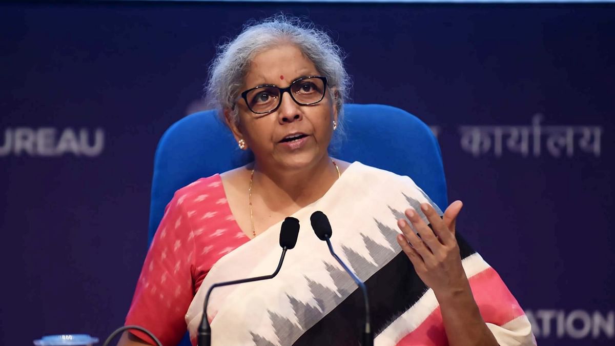 Finance minister Nirmala Sitharaman