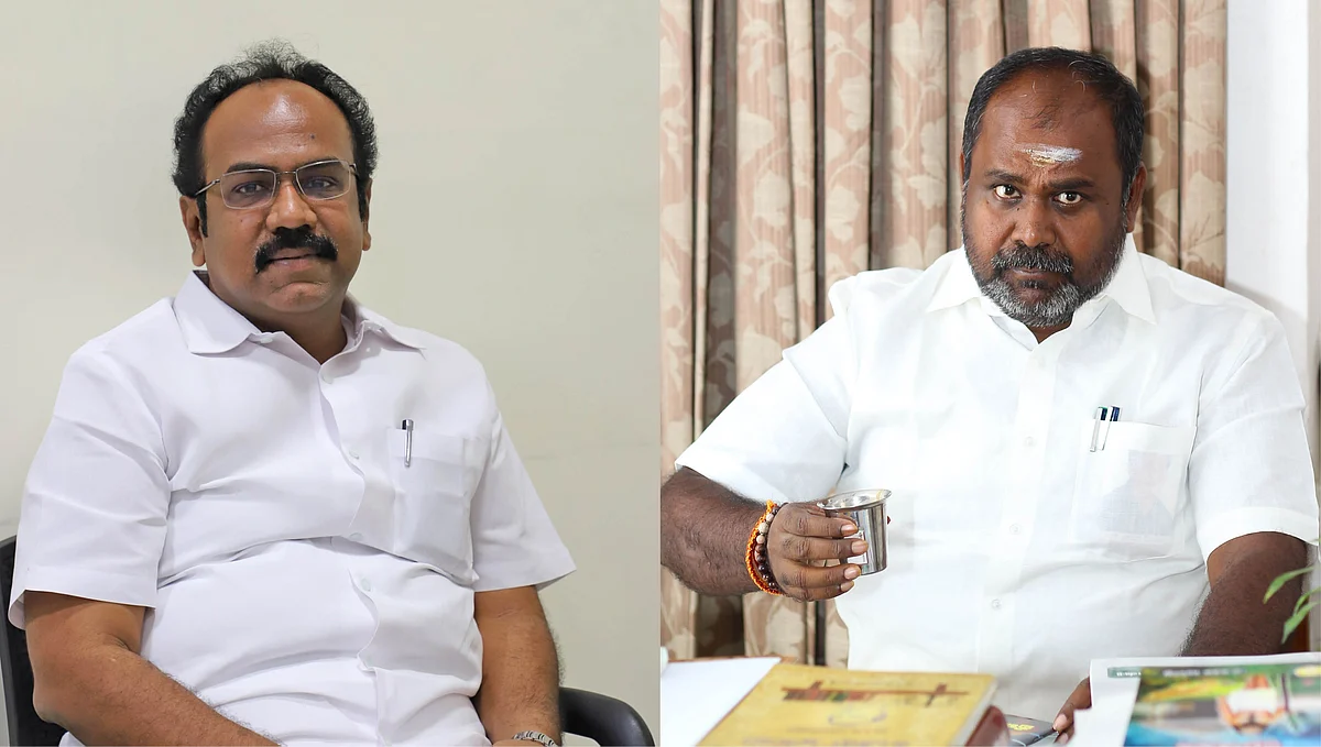 தங்கம் தென்னரசு, ஆர்.பி.உதயகுமார்