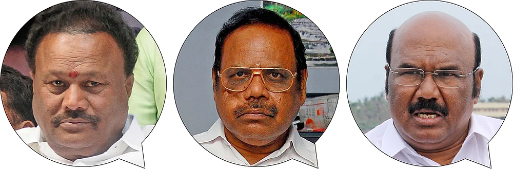 திண்டுக்கல் சீனிவாசன், தனபால், ஜெயக்குமார்