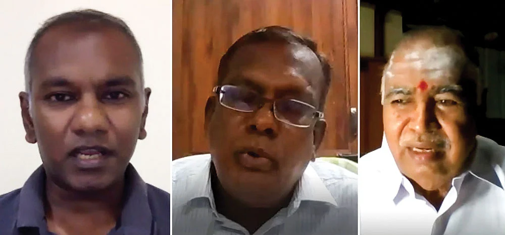 அன்பழகன், ஆபிரஹாம், நடராஜன்