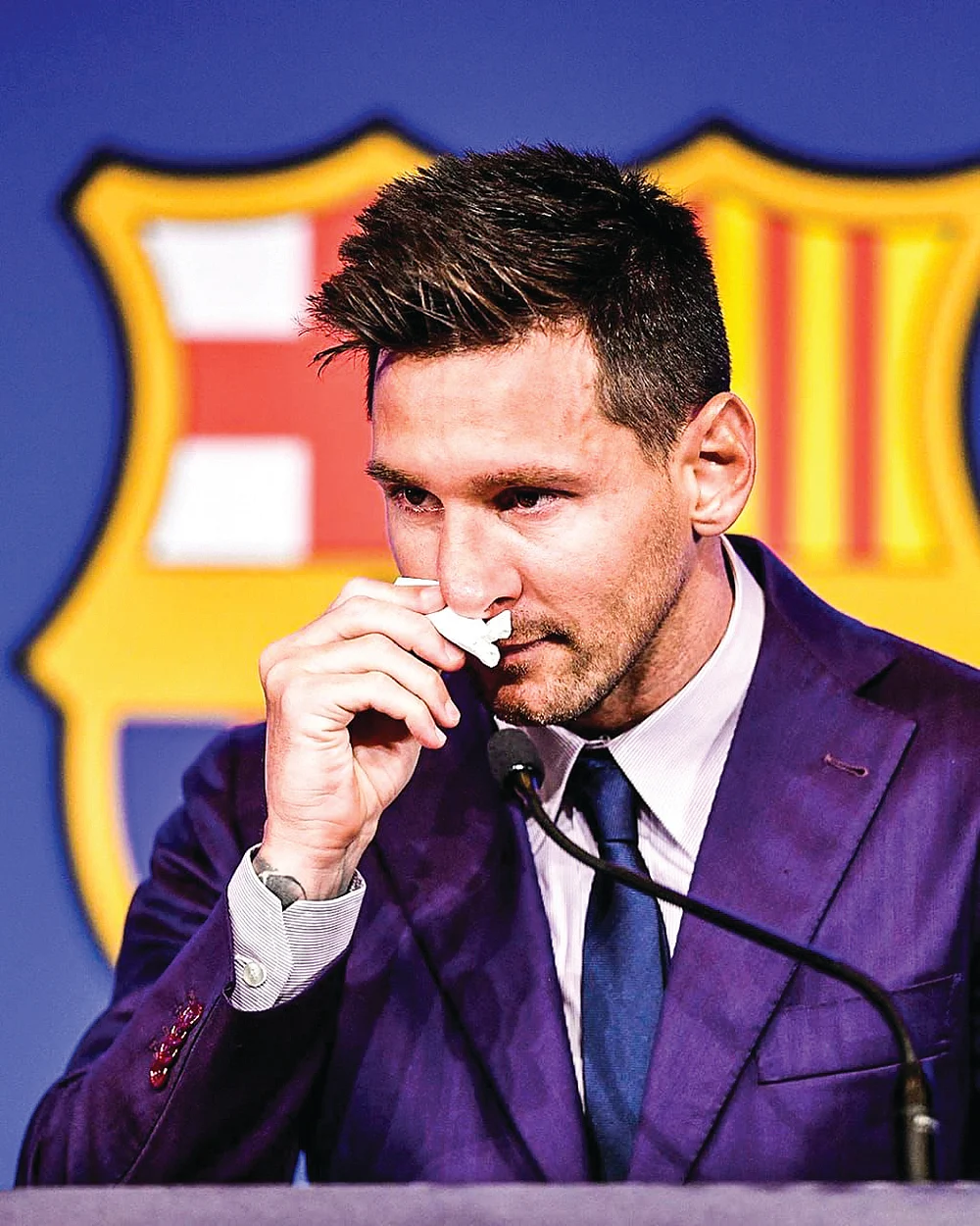 Messi பிரிவுகளின் பரிசு - கண்ணீர்!