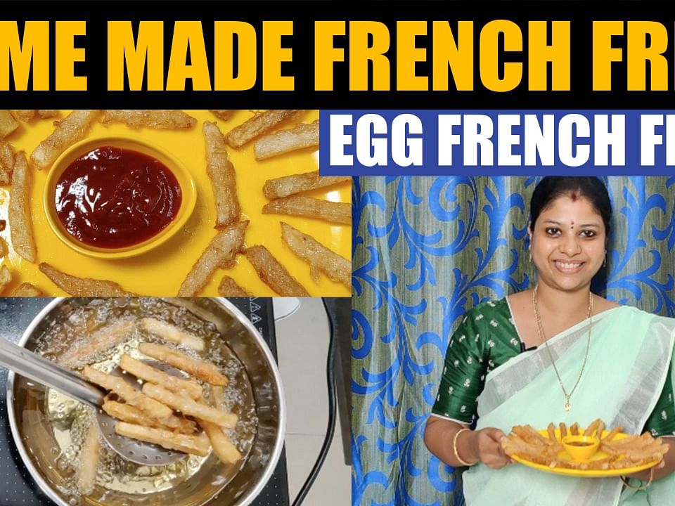 Home Made Egg French Fries in Just 5 minutes | Recipe Tips | Aval Vikatan