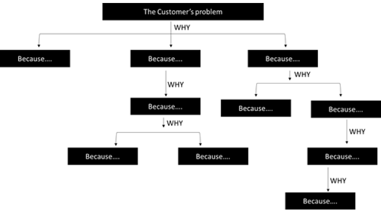 How a typical Multi Why Analysis Framework looks like