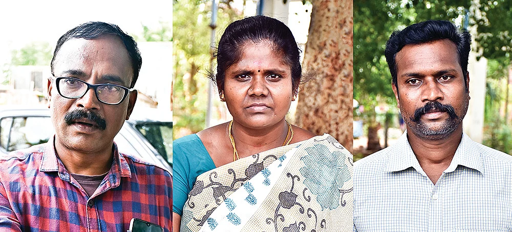 தமிழ் முதல்வன், கமலா, அன்பழகன்