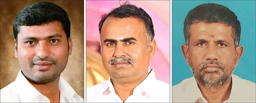 சந்திரசேகர், அன்பரசன், திருவேங்கடம்